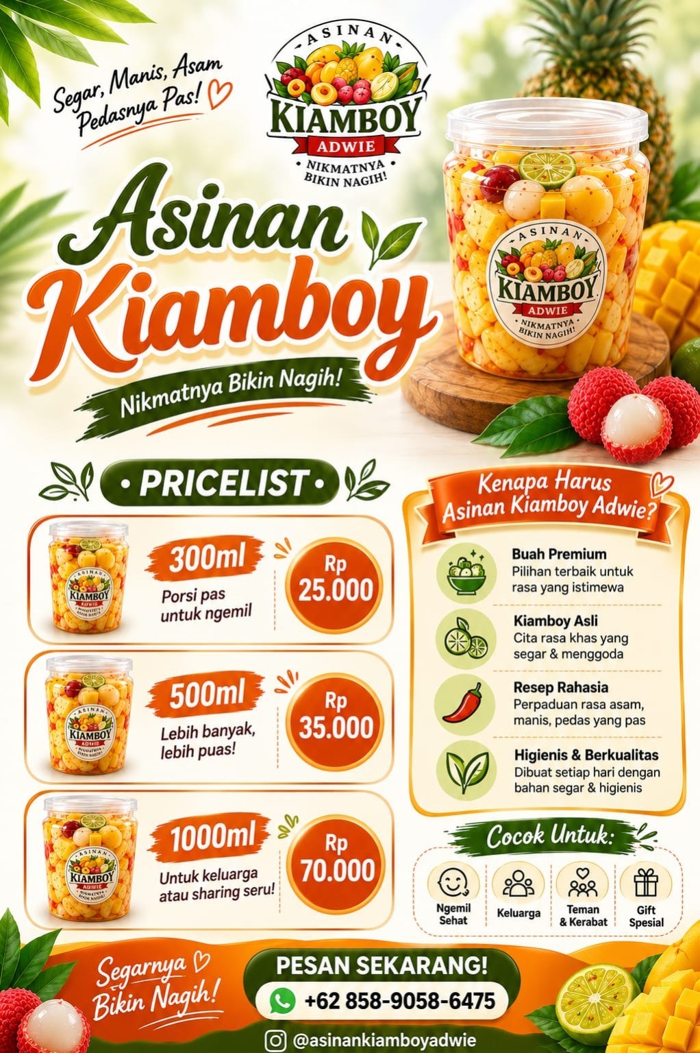 Asinan Kiamboy 300ml